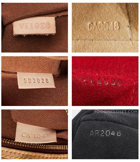 codice louis vuitton fake|louis vuitton no date code.